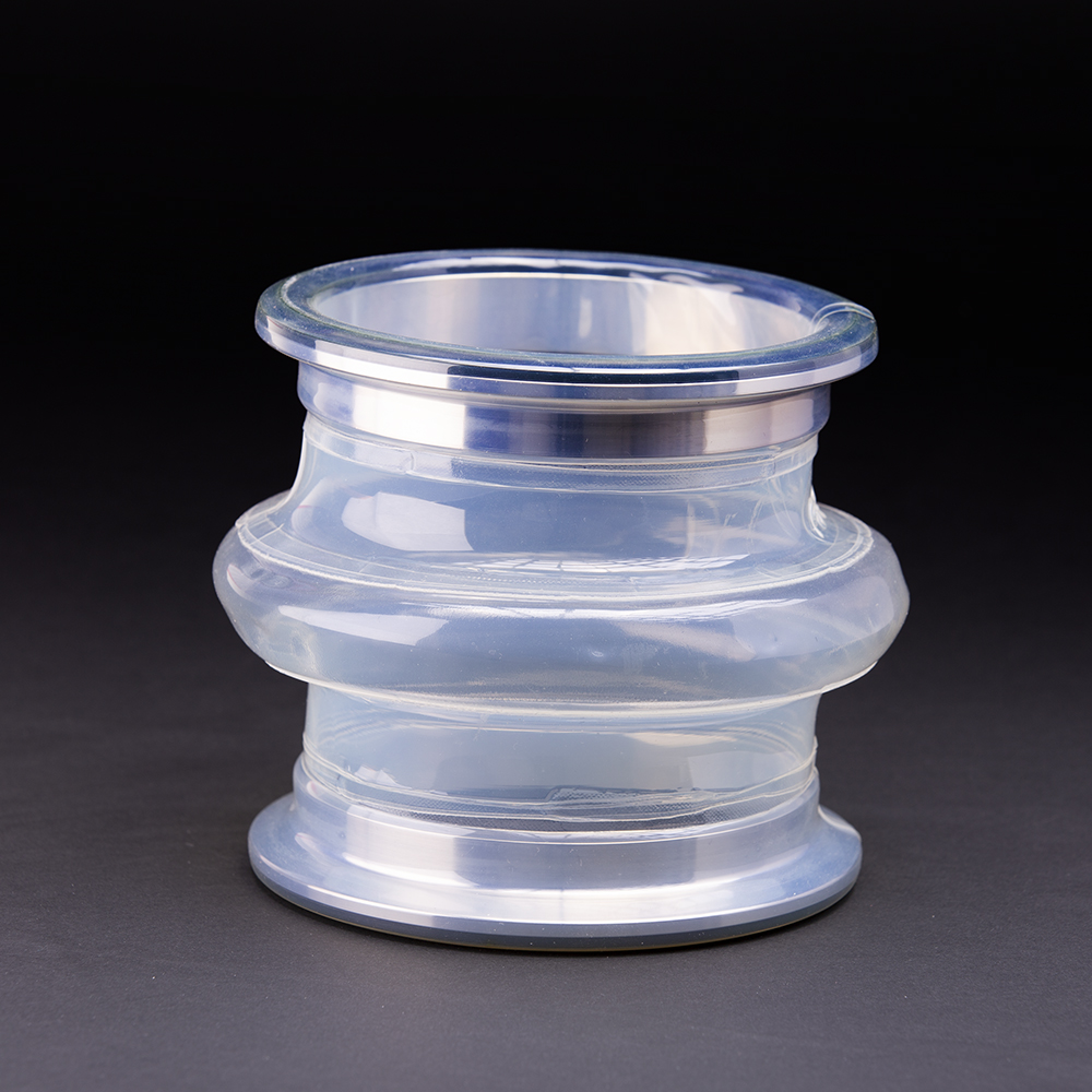 Polyurethane Flexible Bellows using Tri-Clover ends