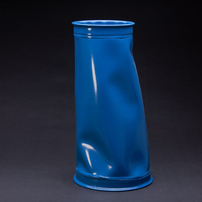 Jacob end ferrule encapsulated in flexible metal detectable polyurethane