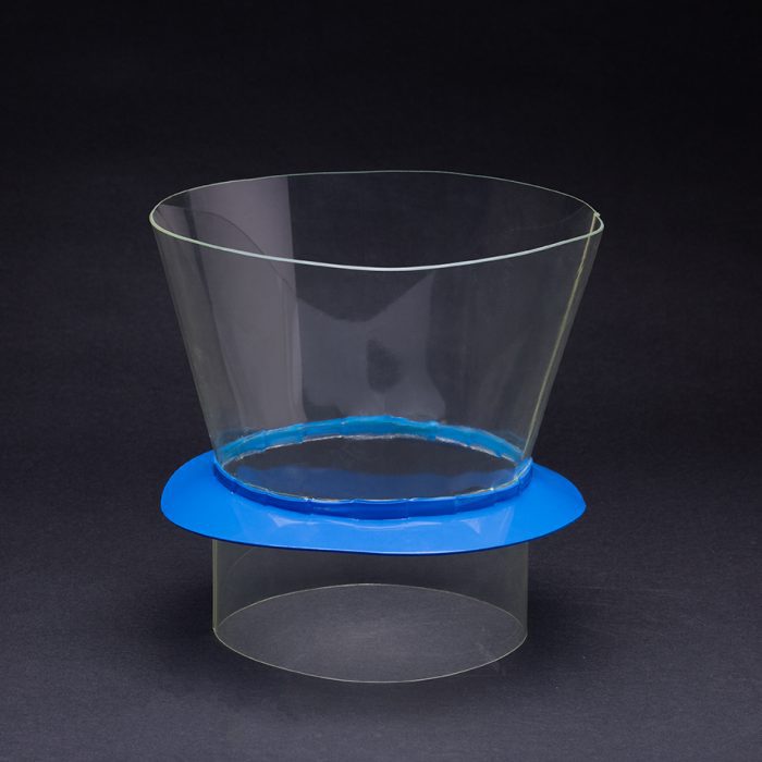 flexible connection Conical chute made from versatile polyurethane
