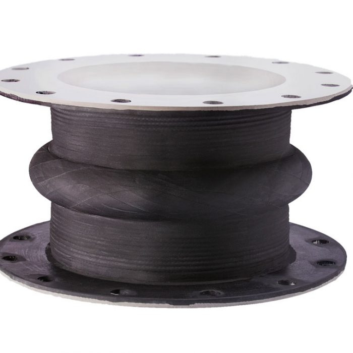 Hand built rubber bellows