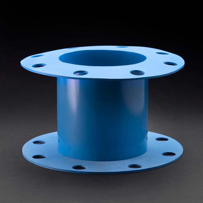 Blue Rubber Connector