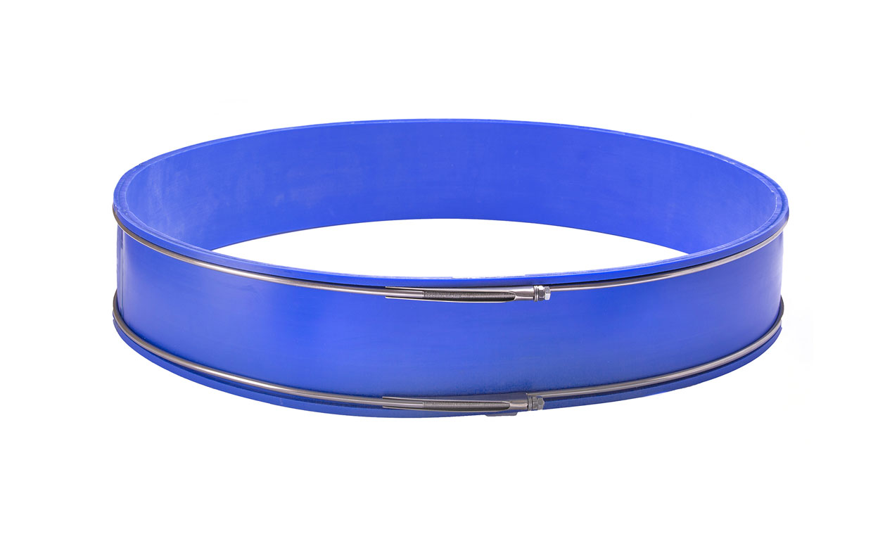 beaded edge silo seal