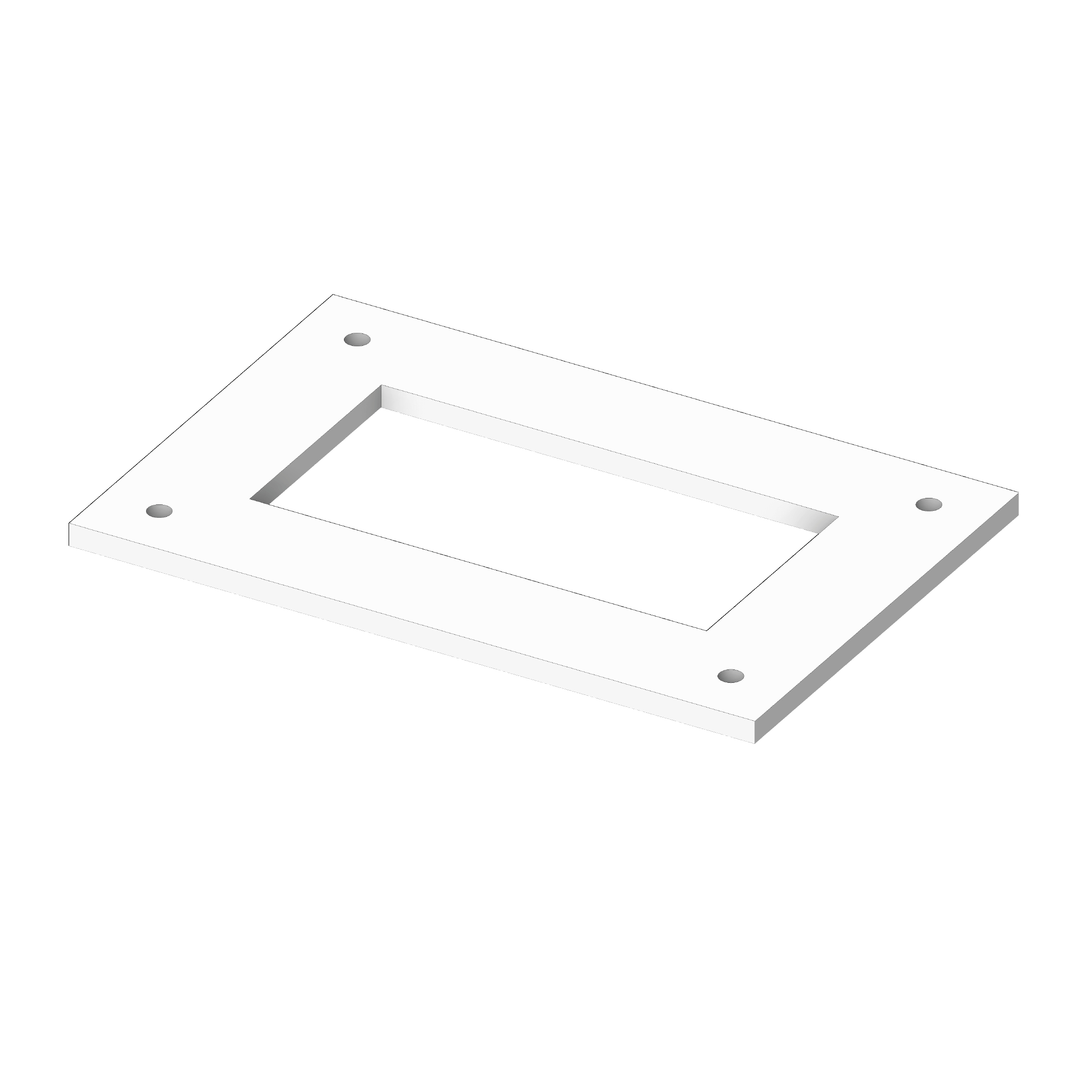 Rectangular Gasket Drawing