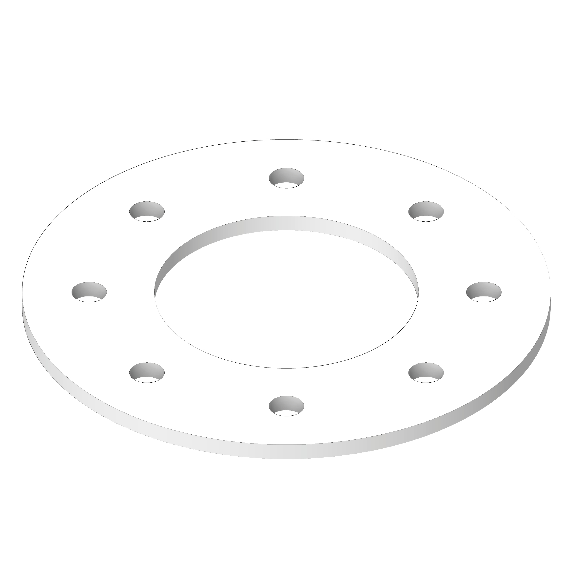 Round Gasket Drawing