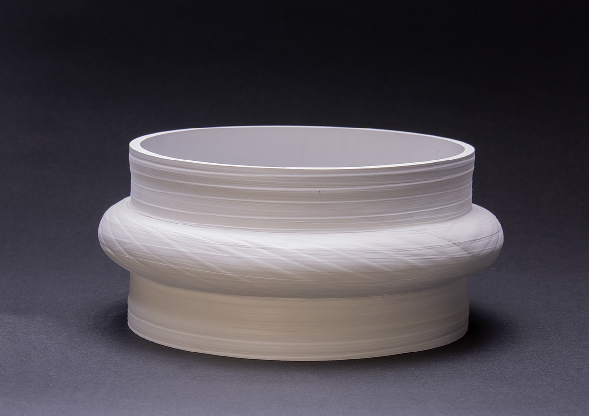 White food grade rubber single convoluted flexible connection bellow